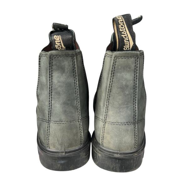 Blundstone Women’s 1910 Steel Grey Leather Chelsea Boot Size 8 US 10 - Picture 8 of 10